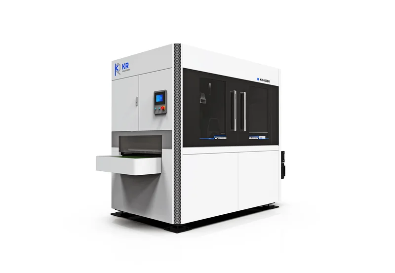 KR roller chamfering machine for beautiful surface finish